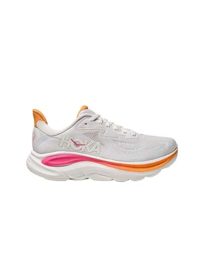 Hoka Clifton 10 Women's Running Shoes White / Electric Rose 1162031