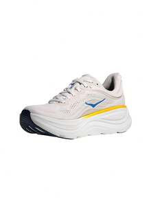 Hoka Bondi 9 Women's Running Shoes White / Grout 1162012 - White/Grout - 查看 5