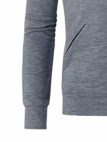 SHEIN Setelan 2 Potong Baju Hoodie dan Celana Olahraga Kasual untuk Anak Laki-laki, Cocok untuk Sehari-hari, Bepergian, Olahraga Musim Gugur dan Musim Dingin - Dark Grey - View 8