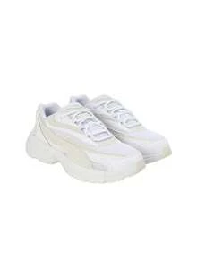 Puma Teveris Nitro Vortex Lace Up Men's Sneakers White 392593-02 - Glacial Cool Light Grey - View 3