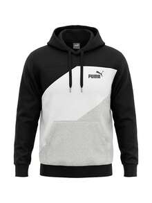 Puma Power Colorblock Men's Hoodie Black