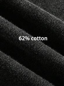Tseoso Quần nỉ nữ ống đứng cạp thấp, chất liệu 62% cotton, họa tiết "New York" - Kiểu dáng vintage, ống rộng, có dây rút, màu đen, thích hợp cho mùa thu/đông, phong cách hip-hop, khiêu vũ, thể thao, tập gym và thời trang đường phố. - màu đen - Xem 3