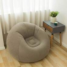 Bean Bag Chairs Inflatable Camping Chairs Inflatable Slouchy Sofa Blow Up Chairs Folding Portable Inflatable Chair For Living Room Bedroom Reading Room - Multicolor - View 7