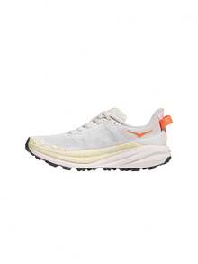 Speedgoat 6 Men's Trail Running Shoes White / Neon Tangerine 1147791 - White/Neon Tangerine - View 3
