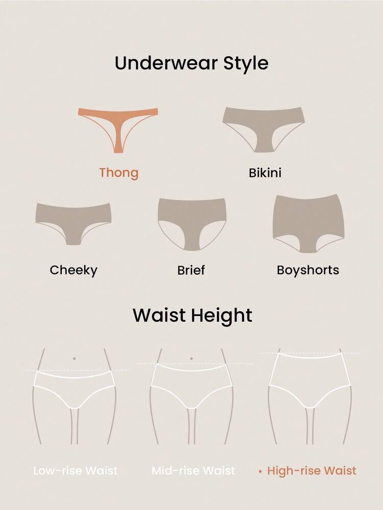 2-Pack High-Waist Thongs