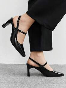 CUCCOO BIZCHIC Giày cao gót nữ - màu đen - Xem 3