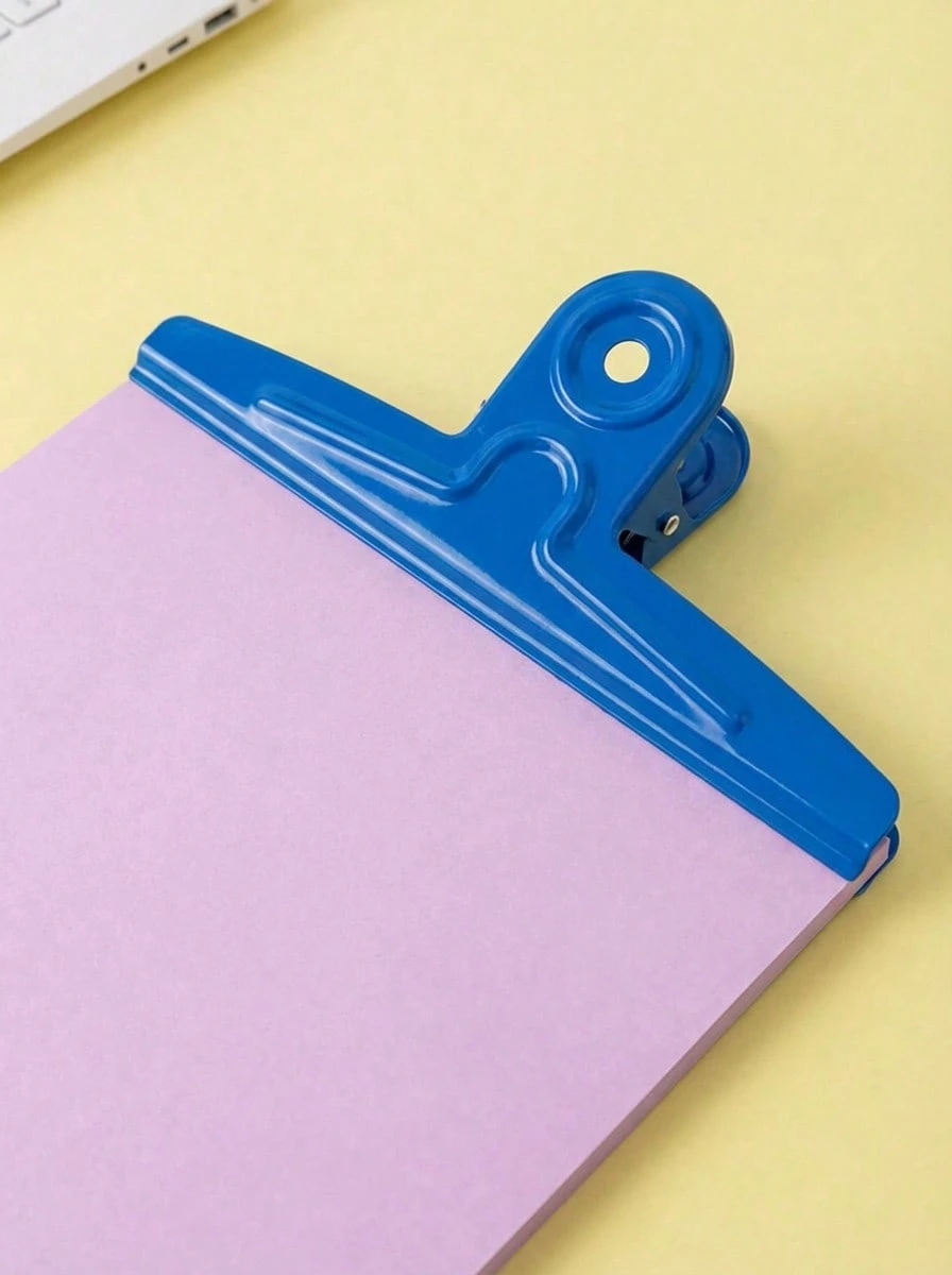 Joivida 1个/2个装不锈钢弹簧夹 - 大号和小号弹簧夹，适用于照片、艺术工艺品、食品袋 - 耐用办公用品 - 彩色 - 查看 1