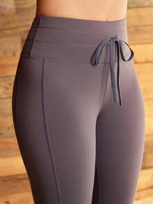 OutZeal 女士柔软保暖收腹高腰运动紧身裤 冬季日常休闲 - 淺灰紫 - 查看 10