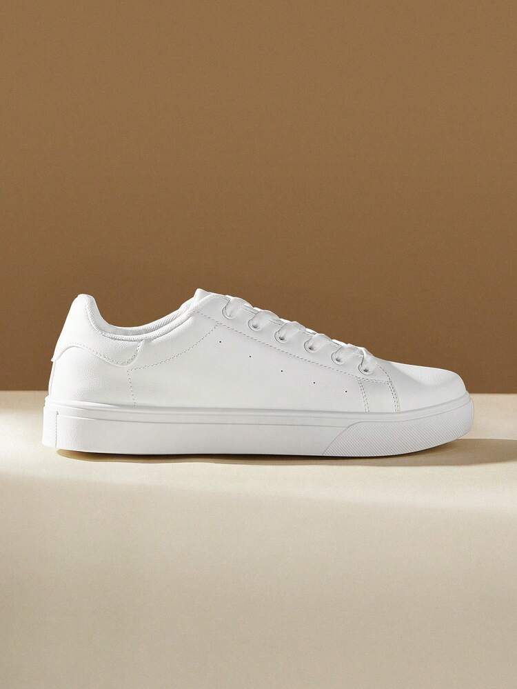 CUCCOO EASI Men's Lace-Up Design Casual Comfortable Sneakers, Versatile For Daily Wear