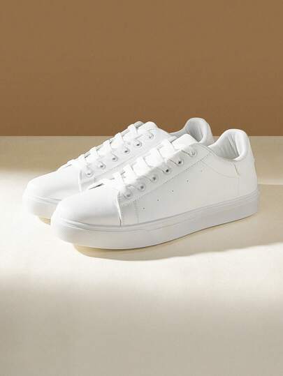 CUCCOO EASI Men's Lace-Up Design Casual Comfortable Sneakers, Versatile For Daily Wear