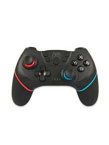 Teckwe Wireless Game Controller, Supports Wireless And Wired Connections, Suitable For Switch, PC, And Steam Games. Wireless Game Controller, PC Game Controller, Multi-Platform Gaming, Console Gaming, Lightweight Design, Compact Controller, Durable Construction, High-Performance Controller, Turbo Function, MPEG-Disabled, PC Gamer, Competitive Gaming.(550 MAh Battery)