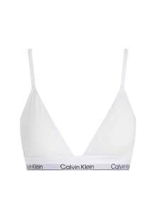 Calvin Klein Women's Triangle Bra - White - View 1