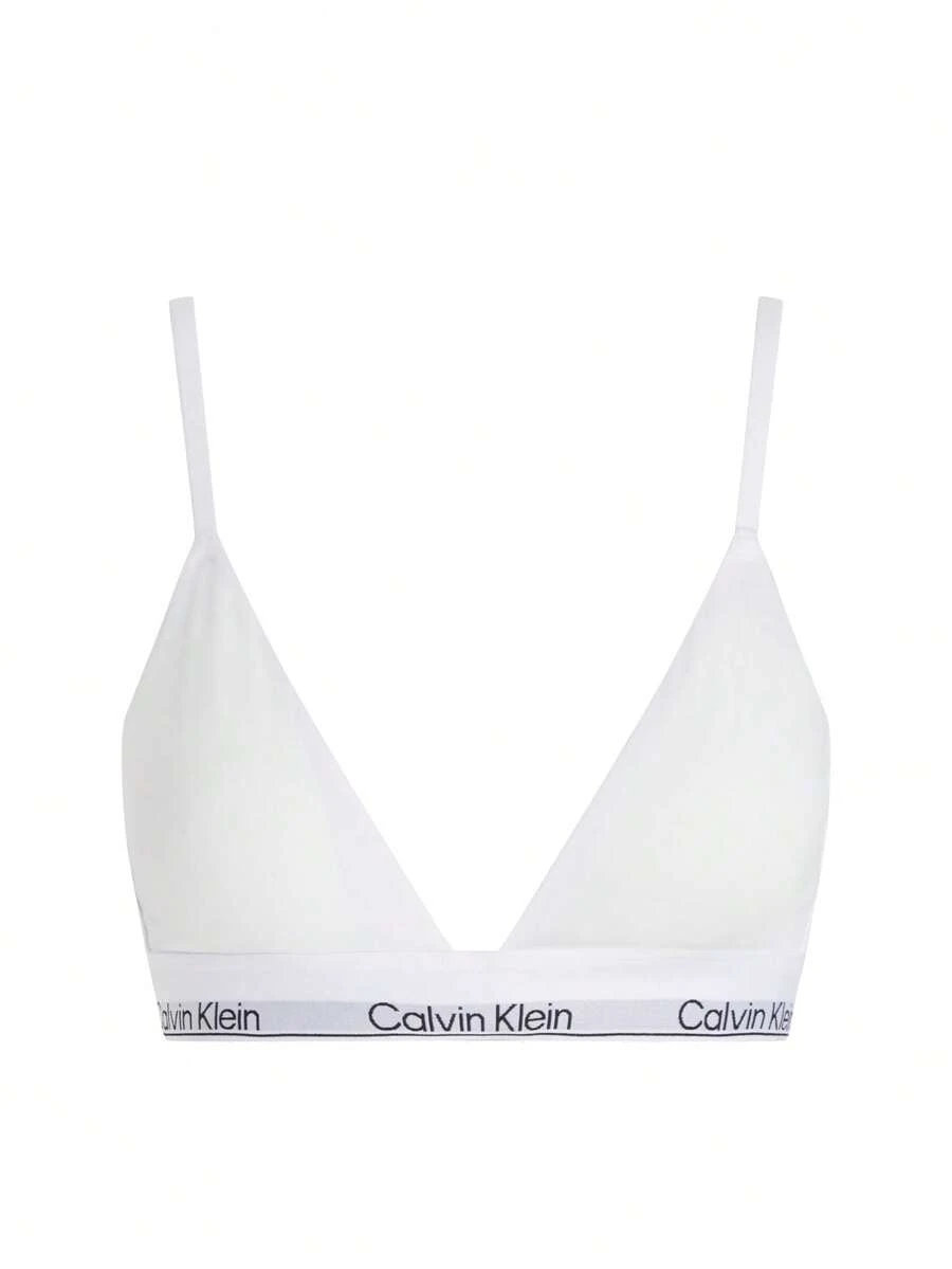 Calvin Klein Women's Triangle Bra - White - View 1