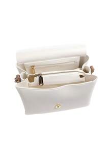 Valentino Alexia Women Shoulder Bag White - White/Tan - View 3