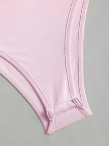 Sweetra Bodysuit Feminino Casual Ombro à Mostra, Design Minimalista, Confortável e Versátil para Uso Diário, Verão