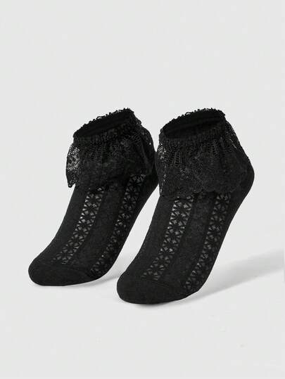 ROMWE Women's Mid-Calf Socks