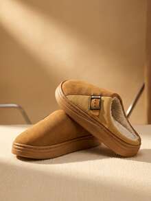 女士家居拖鞋 - 卡其色 - 查看 3