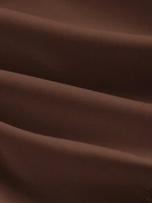 SHEIN MOD HIGH NECK SOLID POCKET JUMPSUIT WITH BELT