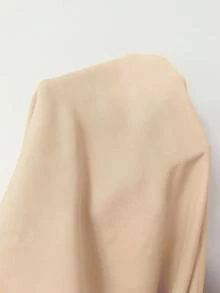 Rafferiza 时尚百搭约会派对吊带喇叭连衣裙，适合秋冬季女性 - 珊瑚粉 - 查看 7