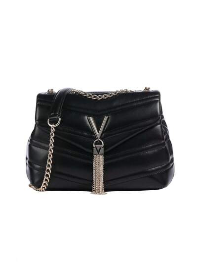 Valentino Privilege Imitation Leather Women Shoulder Bag Black