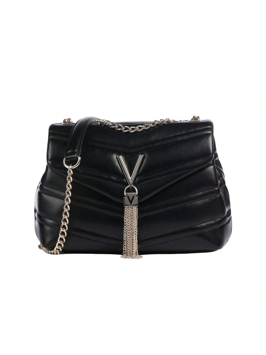 Valentino Privilege Imitation Leather Women Shoulder Bag Black - Black - View 1