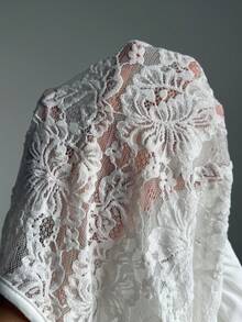 Breezaya Elegant White Floral Lace Patchwork Semi-Sheer Camisole Top For Women,Summer Tea Party Boho Mesh Tank Top,Loose Babydoll Lace Trim Top - White - View 6