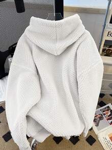 GlowEve Áo nỉ lông cừu cao cấp mới, thuộc dòng Thu/Đông 2025. - trắng - Xem 2