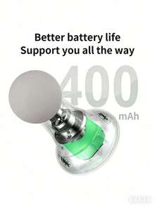 Teckwe 迷你按摩枪，用于肌肉放松，筋膜枪，家用振动按摩器，便携式筋膜按摩器