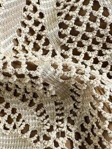 Swim Chiccia 春夏针织提花三角无钢圈挂脖装饰上衣和泳裤女士优雅比基尼套装，适合海滩度假 - 棕色 - 查看 5