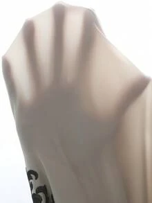 Al Najma 女士花卉刺绣落肩长袖休闲连帽长袍连衣裙 - 杏色 - 查看 8