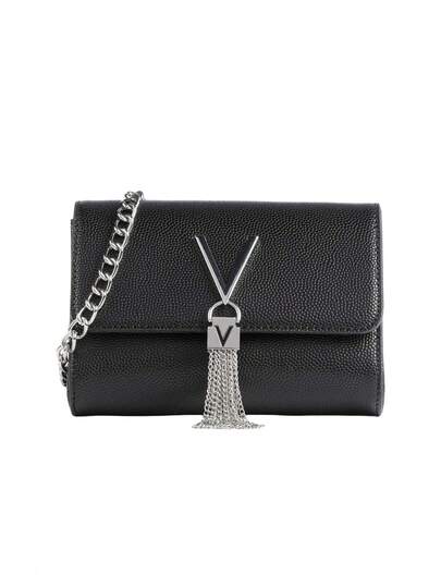 Valentino Divina Women Shoulder Bag Black