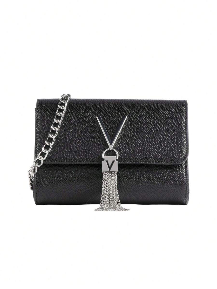 Valentino Divina Women Shoulder Bag Black - Black - View 1