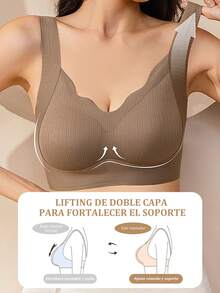 QMHWYA Women Bras & Bralettes - Multicolor - View 3
