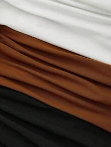 Sweetra Bộ 2 món áo tank top crop không tay tối giản thời trang cỡ lớn. - Nhiều màu - Xem 5