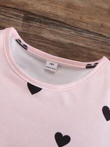 Emery Rose Kids Emery Rose Kids 少女长袖上衣，爱心印花泡泡袖修身长袖衬衫，春秋季穿着，舒适百搭，时尚可爱，适合日常外出、度假、家庭聚会、时尚活动、上学等场合，是完美的圣诞节和生日礼物。 - 淺粉色 - 查看 8