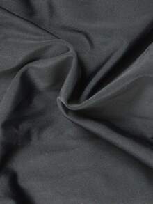 Manfinity Swimmode Quần bơi nam dáng casual kẻ sọc có dây rút, thích hợp cho kỳ nghỉ biển. - màu đen - Xem 5