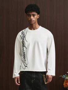 TOKVUE Áo thun nam tay ngắn màu trắng dáng rộng, thêu họa tiết tương phản chất lượng cao, phù hợp mặc hàng ngày, đi chơi, đi học, dự tiệc, lễ hội âm nhạc. Phù hợp cho cả nam và nữ, có thể làm quà tặng cho bạn trai, bạn bè, chồng. - trắng - Xem 2