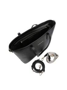 Valentino Zero Re Women Shoulder Bag Black - Black - View 4