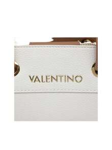 Valentino Women Shoulder Bag White / Leather - White/Tan - View 4