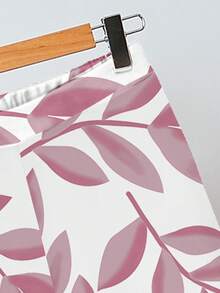 SHEIN Clasi 两件套女士休闲碎花套装，适合夏季穿着 - 粉色 - 查看 3