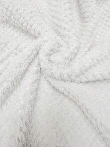 GlowEve Áo nỉ lông cừu cao cấp mới, thuộc dòng Thu/Đông 2025. - trắng - Xem 4