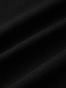 PAVTROS 男士休闲印花短袖T恤套装 - 黑與白 - 查看 4