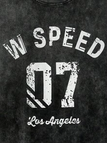 Manfinity Unisex Camiseta de manga larga casual para hombre, cuello redondo, estampado de agua, parche de copos de nieve, contraste de color, camiseta gráfica de lavado ácido de primavera/otoño, camiseta vintage de motorsport extraño, camiseta Dios velocidad, jersey F1 de manga larga, camisetas gráficas de manga larga de streetwear, sudaderas holgadas para hombre de los 90, XXXL, coordinados 3XL, jeans oversize, St. Patrick's Day - Negro - Ver 5