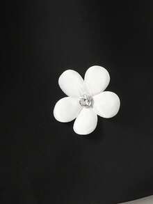 SHEIN 少女黑白休闲个性化撞色领罗纹针织纽扣修身连衣裙，夏季连衣裙，蝴蝶刺绣 - 黑與白 - 查看 5