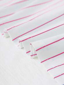 Sparklyn Bộ 2 món đồ thời trang giản dị & thời trang cho bé gái tuổi teen Áo thun tay ngắn cổ chữ V họa tiết số và quần dài ống rộng - Nhiều màu - Xem 5