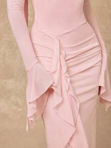 Lumalex Đầm suông tay xòe dài, cổ thuyền, chất liệu voan mỏng, xếp ly, eo bồng bềnh, thích hợp cho ngày Valentine đầu xuân, dành cho nữ giới. Đầm sang trọng, thích hợp cho năm mới, diện mạo mới, dự tiệc, dạ hội, tiệc tùng, tiệc chiêu đãi, tiệc kín đáo, tiệc tùng sang trọng, tiệc tùng ngày lễ, tiệc rave, lễ hội, đi chơi, kỳ nghỉ, tiệc ngoài trời, tiệc cưới, tiệc tùng mùa lễ hội, tiệc Al-Adha, tiệc năm mới, phong cách năm mới, đầm dự tiệc đầu xuân, đầm trang trọng đêm giao thừa, đầm thanh lịch dự tiệc. - Hồng - Xem 7