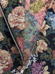 SWAVVY 男士时尚彩色提花灯芯绒领夹克，秋冬季 - 彩色 - 查看 6