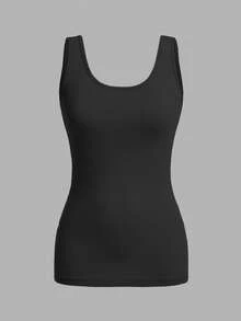 SHEIN Essnce 3件套女士休闲简约吊带背心，适合夏季穿着 - 彩色 - 查看 3