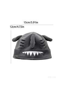 PETSIN 1 chiếc mũ đội đầu hình cá mập mềm mại, sang trọng, ngộ nghĩnh dành cho chó và mèo. Có thể điều chỉnh, là phụ kiện đáng yêu, hoàn hảo cho sử dụng hàng ngày, chụp ảnh, dự tiệc và làm đạo cụ cho thú cưng trong các dịp lễ. - Nhiều màu - Xem 5