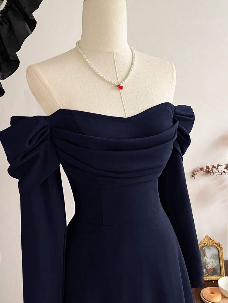 r Vestido elegante vintage para mujer con bolsillos, vestido casual para de vacaciones, ropa de invierno roja para mujer, ropa de invierno para mujer, conjunto de Navidad para mujer, ropa de Navidad, conjunto de Año Nuevo, conjunto de Acción de Gracias para mujer, vestido de invierno para mujer, vestido de Navidad para mujer, vestido de de Navidad para mujer, vestidos de Año Nuevo para mujer, vestidos elegantes para, vestidos para mujer, vestido de graduación, vestidos elegantes para mujer, vestidos formales para mujer - Azul marino - Añade 7